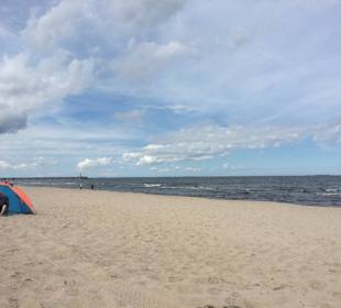 Sicht auf die Seebrücke