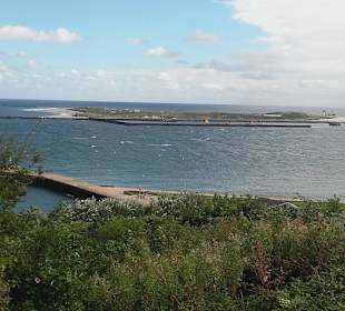 Die gesamte Düne vom Oberland aus