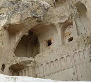 Blick auf die Außenfasade