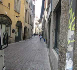 In der Altstadt Bergamos