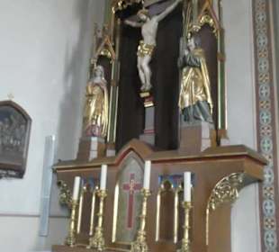 In der Kirche St. Sebastian in Sulzfeld am Main