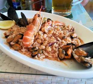 Meeresfrüchte Risotto im Ankora