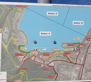 Umgebung am Berzdorfer See.