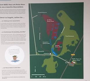 Infotafel und Wegeplan