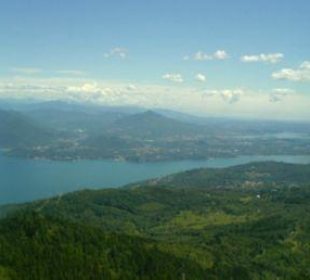 Lago Maggiore - Panoramablick vom Mottarone