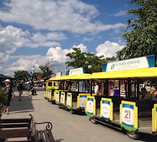 Gleich ist er an der Enstation