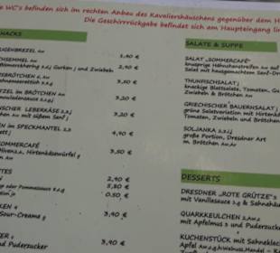 Sommercafé am Palaisteich