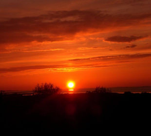 Ristinge/Langeland Sonnenuntergang