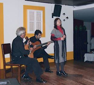 Fado Trio zu Beginn des Abends