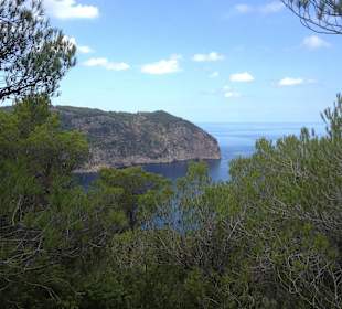 Ausblick Cala d'Albarca