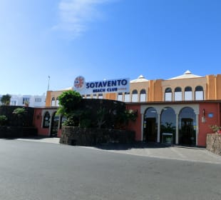 Eingang Restaurant und Rezeption