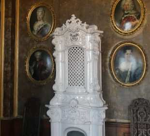 Schloss Friedenstein: bei der Innenbesichtigung