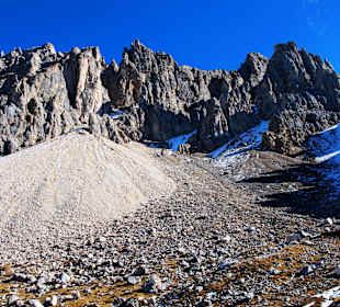 Auf dem Weg zur Latemarhütte - 