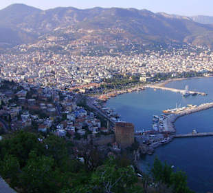 Aussicht von der Burg!