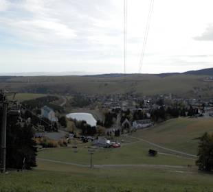 Blick vom Fichtelberg