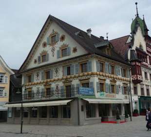 Gebäude rund um den Marktplatz