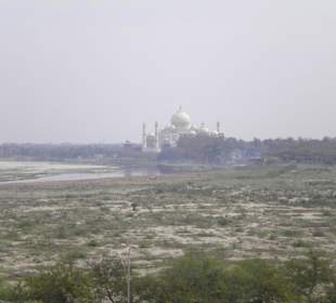Il Taj visto dal forte