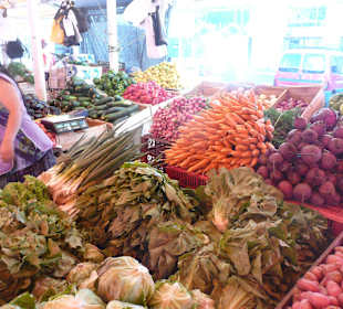 Fisch- und Gemüsemarkt