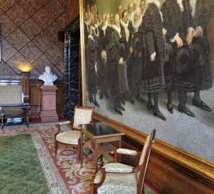 Rundgang durch das Rathaus von Hamburg