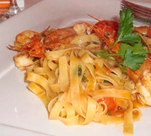 Tagliatelle Gamberoni
