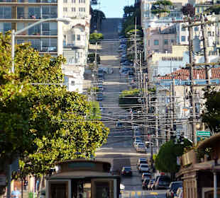 Typisches Stadtbild in SF