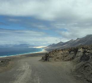 Droga na plażę Cofete