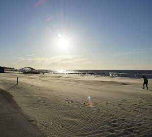 Strandidylle am Abend