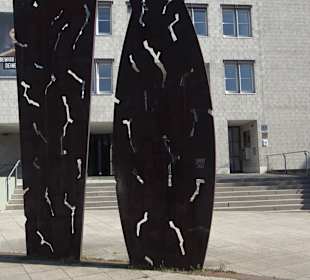 Metallstelen Stuttgart