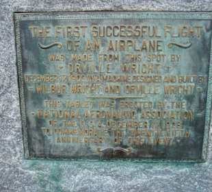 Denkmal Wright Brothers Memorial