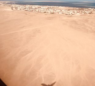 Unser Anflug auf Hurghada 