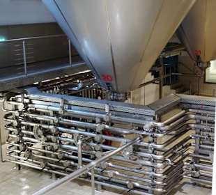 In den Gärkellern der Brauerei Stiegl