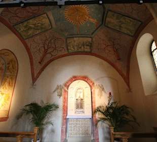 Blick in die Kapelle