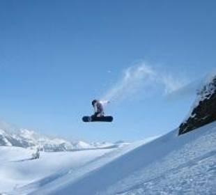 Snowboard Tiefschnee