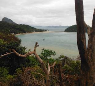 Widok na Corong Corong Beach