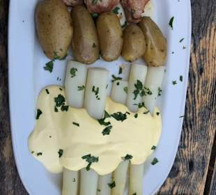 Spargel mit Schweinemedailons 