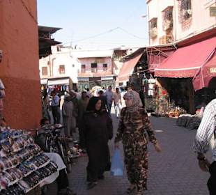 Im Souk von Marrakesch