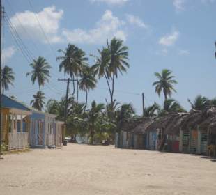 Das Dörfchen auf Saona