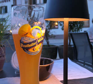 Zum Abendessen beim Rest. Zur Post in Ruhpolding