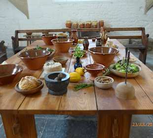 Küche des Abtes, Speisenauswahl