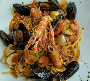 Linguine mit Meerestieren