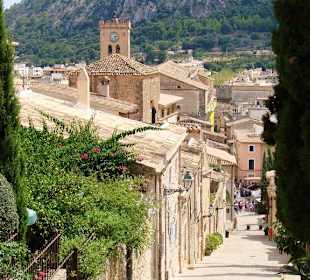 Aufstieg zum El Calvar in Pollenca