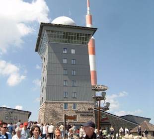 Der Aussichtsturm auf dem Brocken
