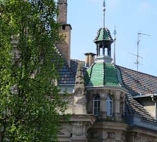 Gebäudeausschnitt am Quai Charles Frey