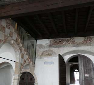 Beim Palazzo Geremia in der Altstadt Trient