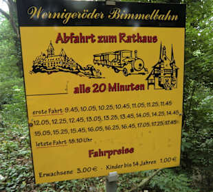 Abfahrtsstelle am Schloß