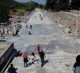 Hafenstraße Ephesos in Selcuk