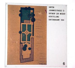 Gartenbauamt 1964 Wiederherstellung