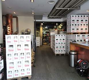 In der hauseigenen Brauerei des Uerige