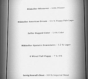 Korrespondierende Getränkebegleitung