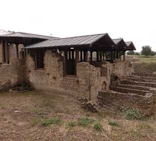 Von hier wurde die Fußbodenheizung befeuert